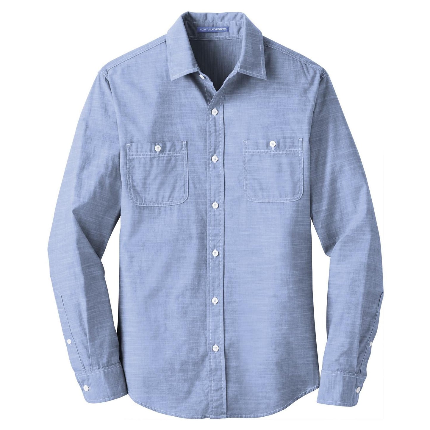 Grey Casual Button Up Shirts - Port Authority - Stylish Fit