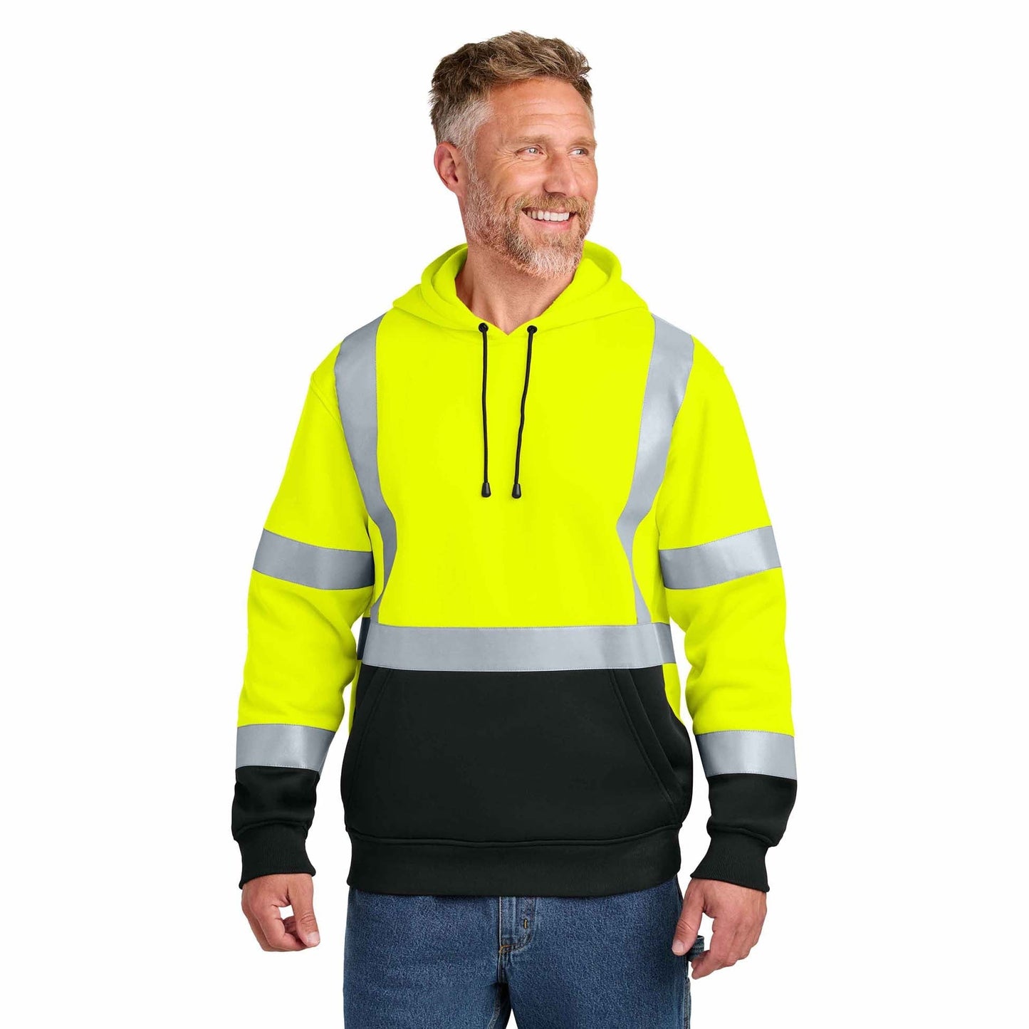 Safety Orange Sweatshirt - Cornerstone - Heavy-Duty Fleece
