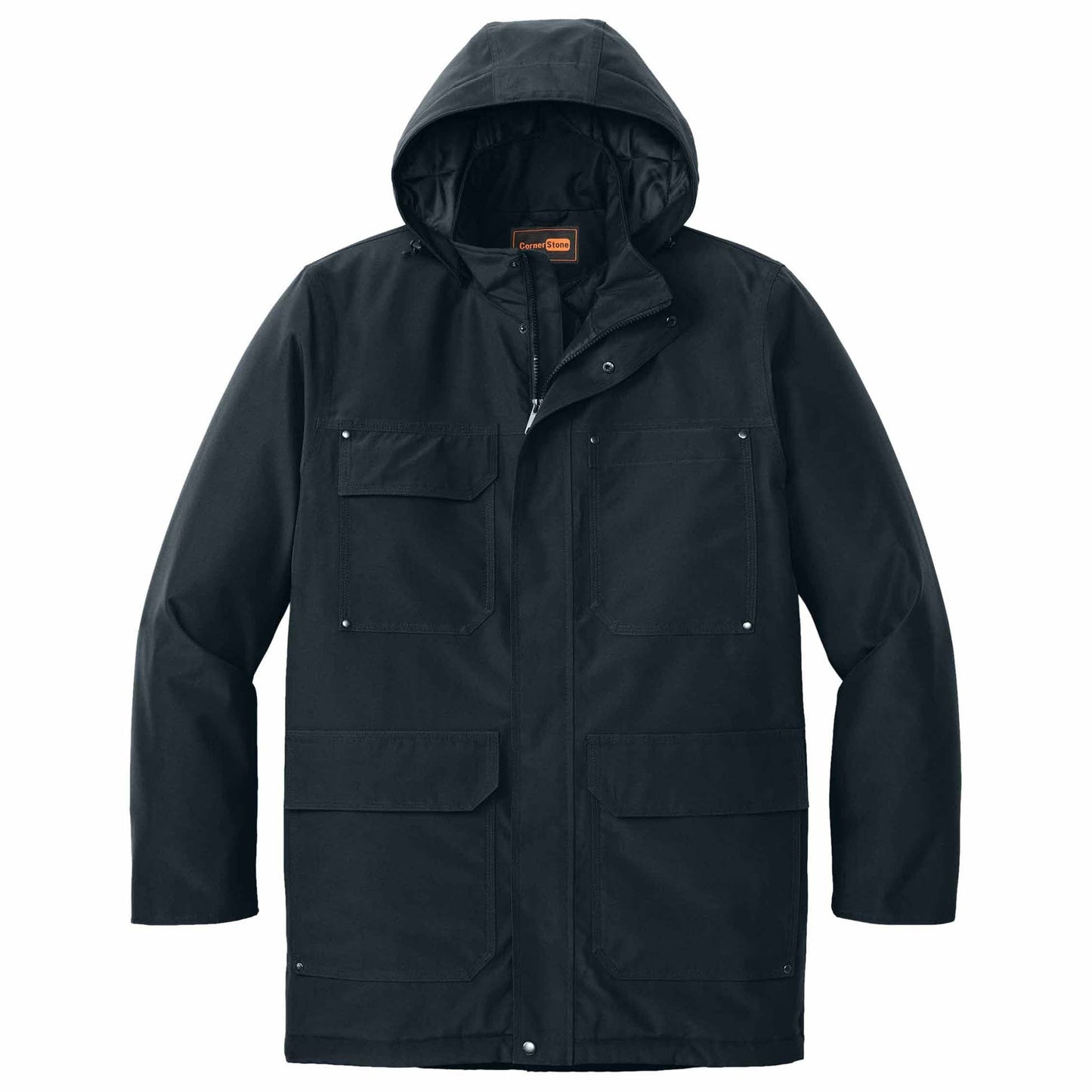 Black Safety Jackets - Cornerstone - Insulated Parka - Durable Design