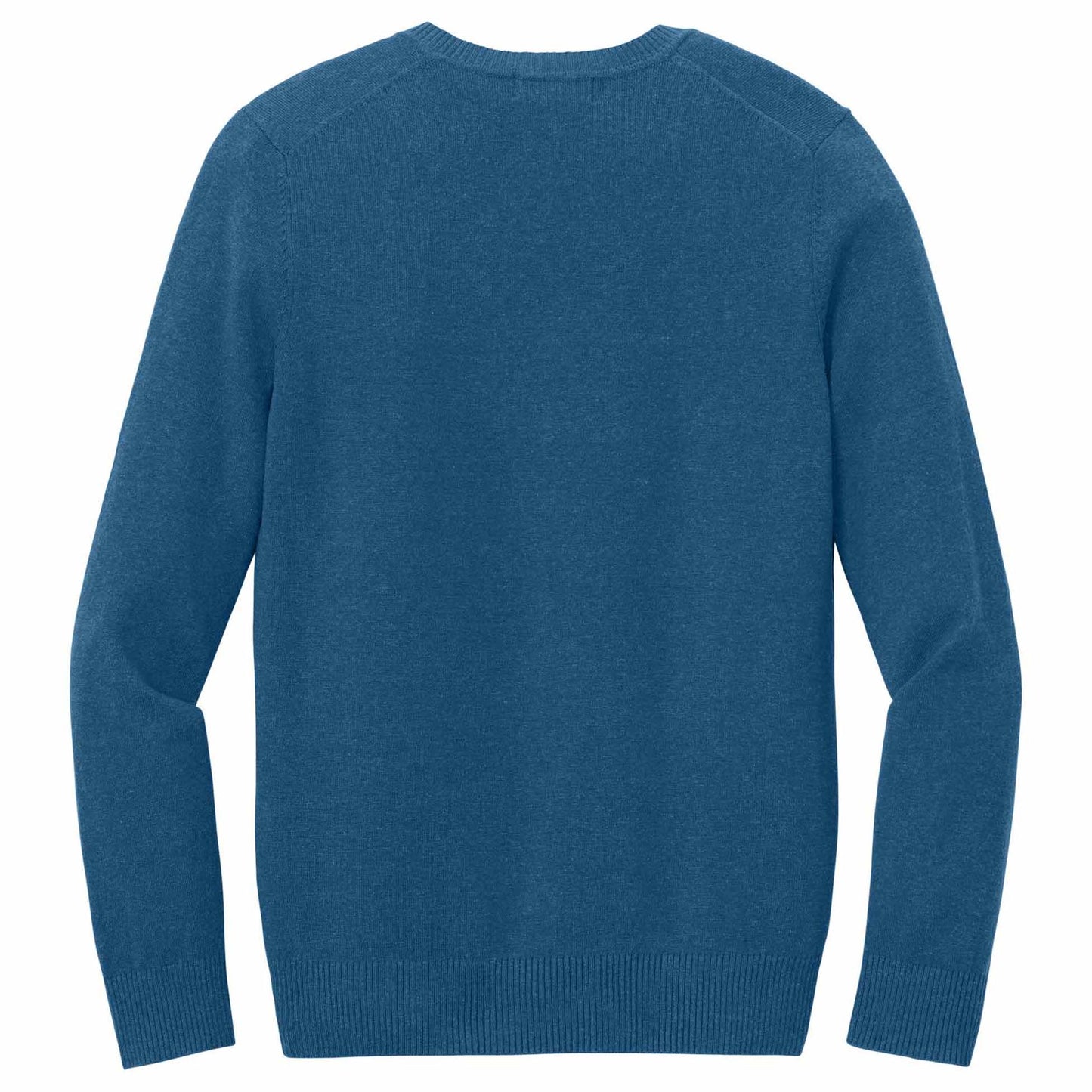 Aegean Blue Sweater - Port Authority - V-Neck Design