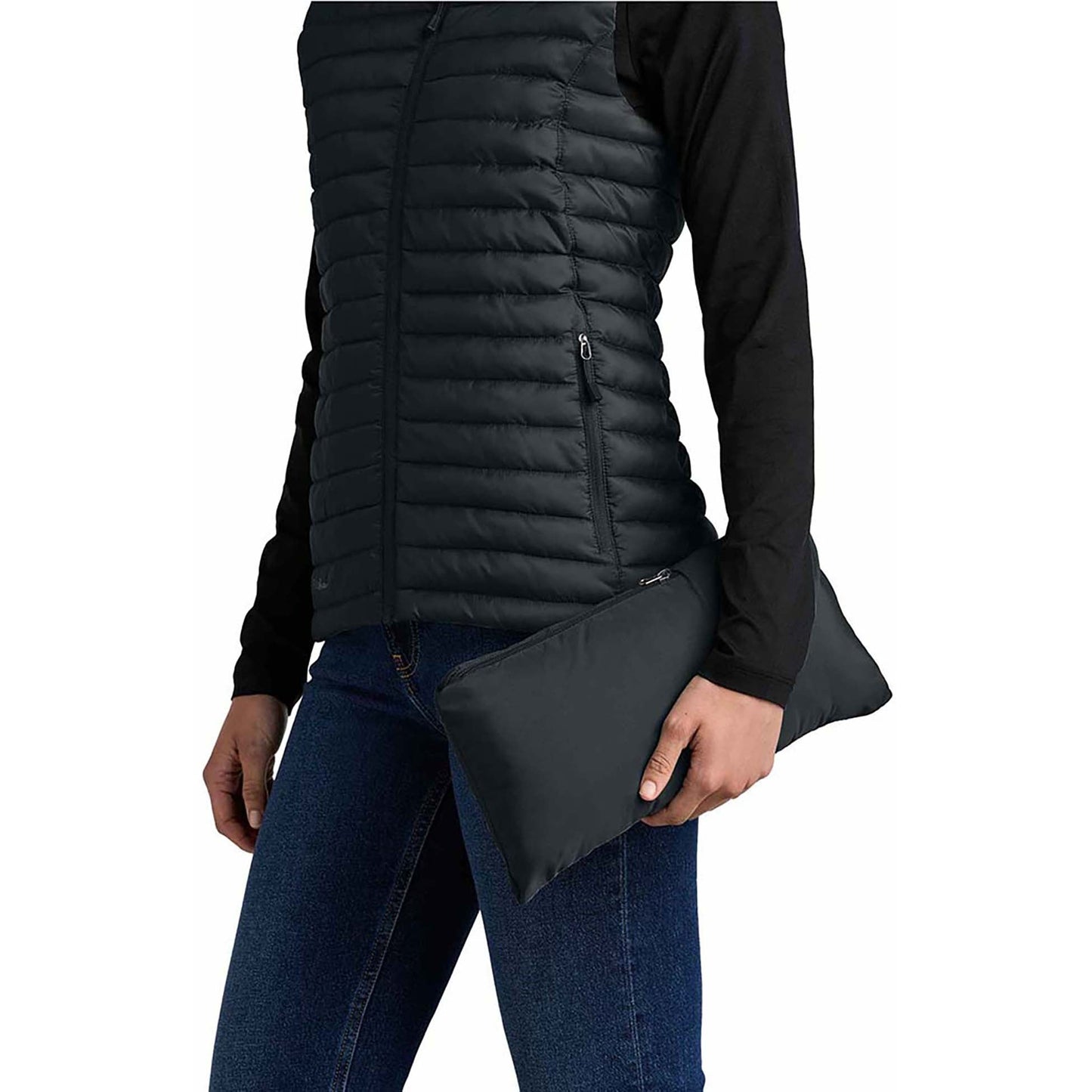 Black Jackets - Eddie Bauer - Packable Quilted Zip