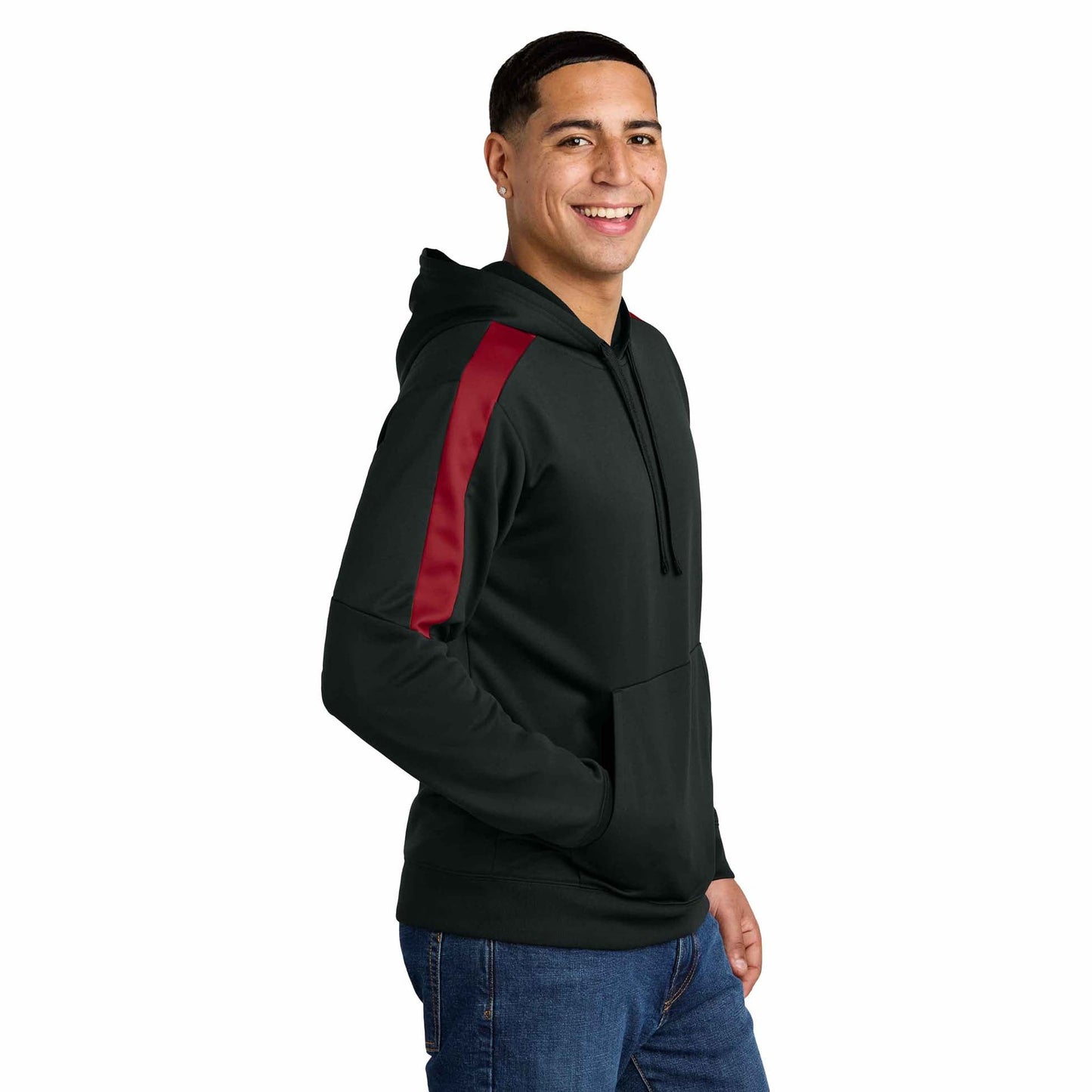 Black/Gold Sweatshirt - Sport-Tek - Warm Fleece