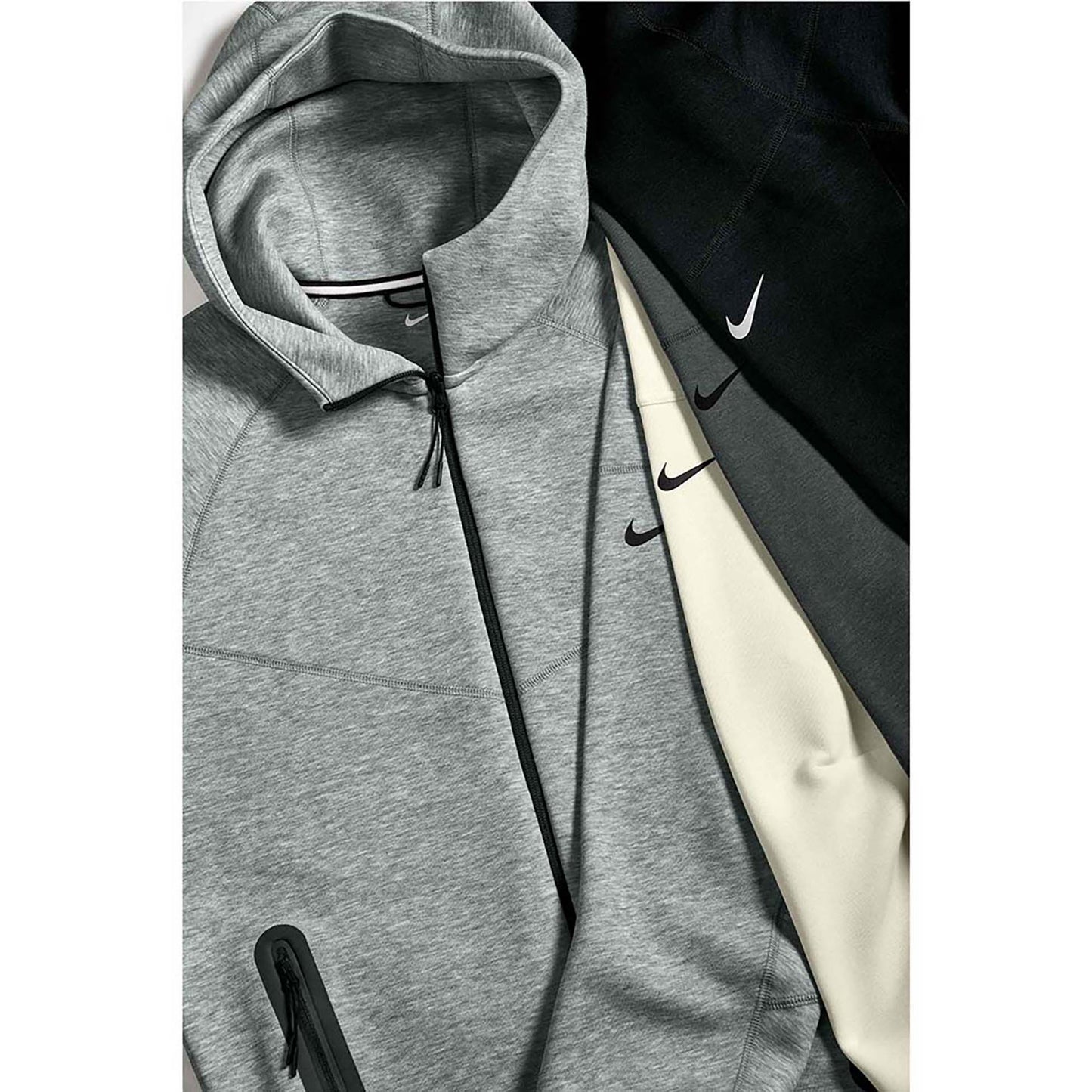 Anthracite Heather Sweatshirt - Nike - Cozy Fleece