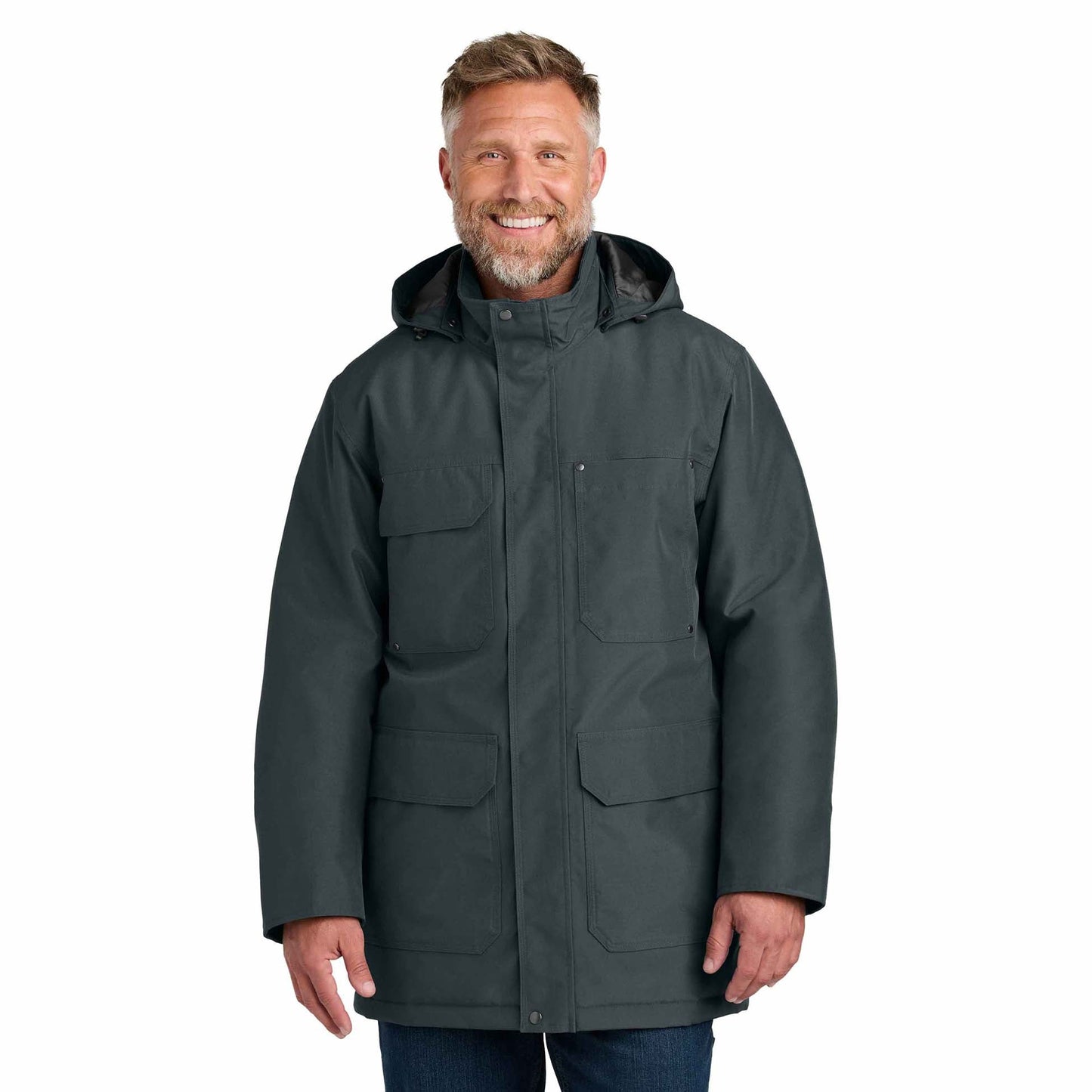 Black Safety Jackets - Cornerstone - Insulated Parka - Durable Design