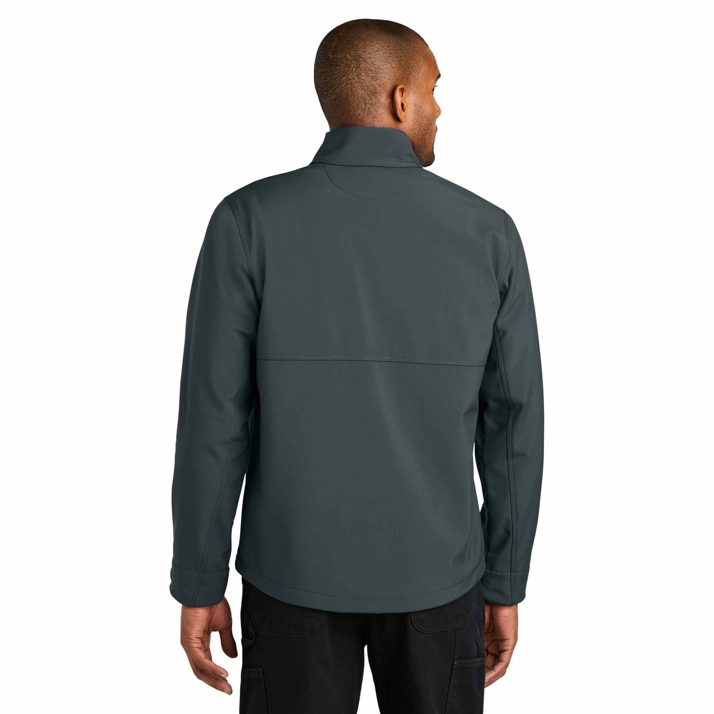 Black Soft Shell Jacket - Cornerstone - Water-Resistant