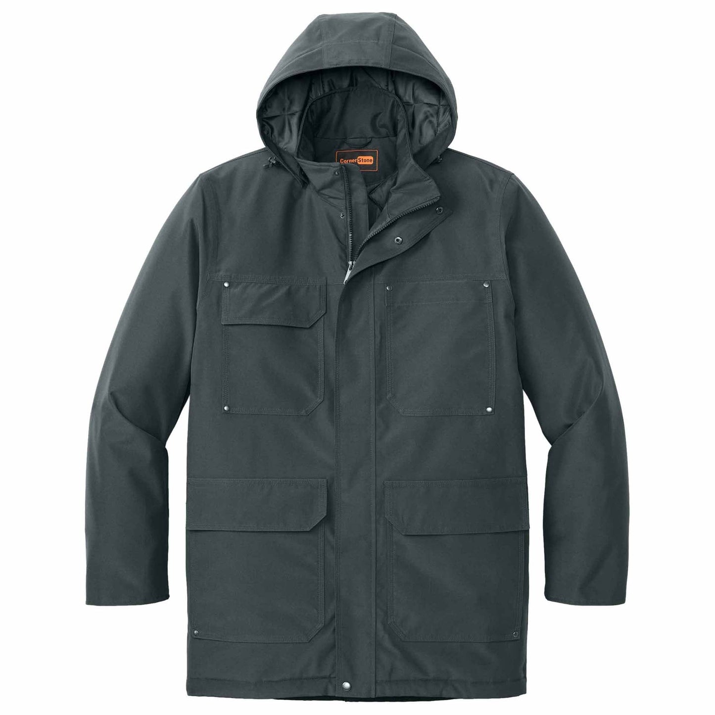Black Safety Jackets - Cornerstone - Insulated Parka - Durable Design