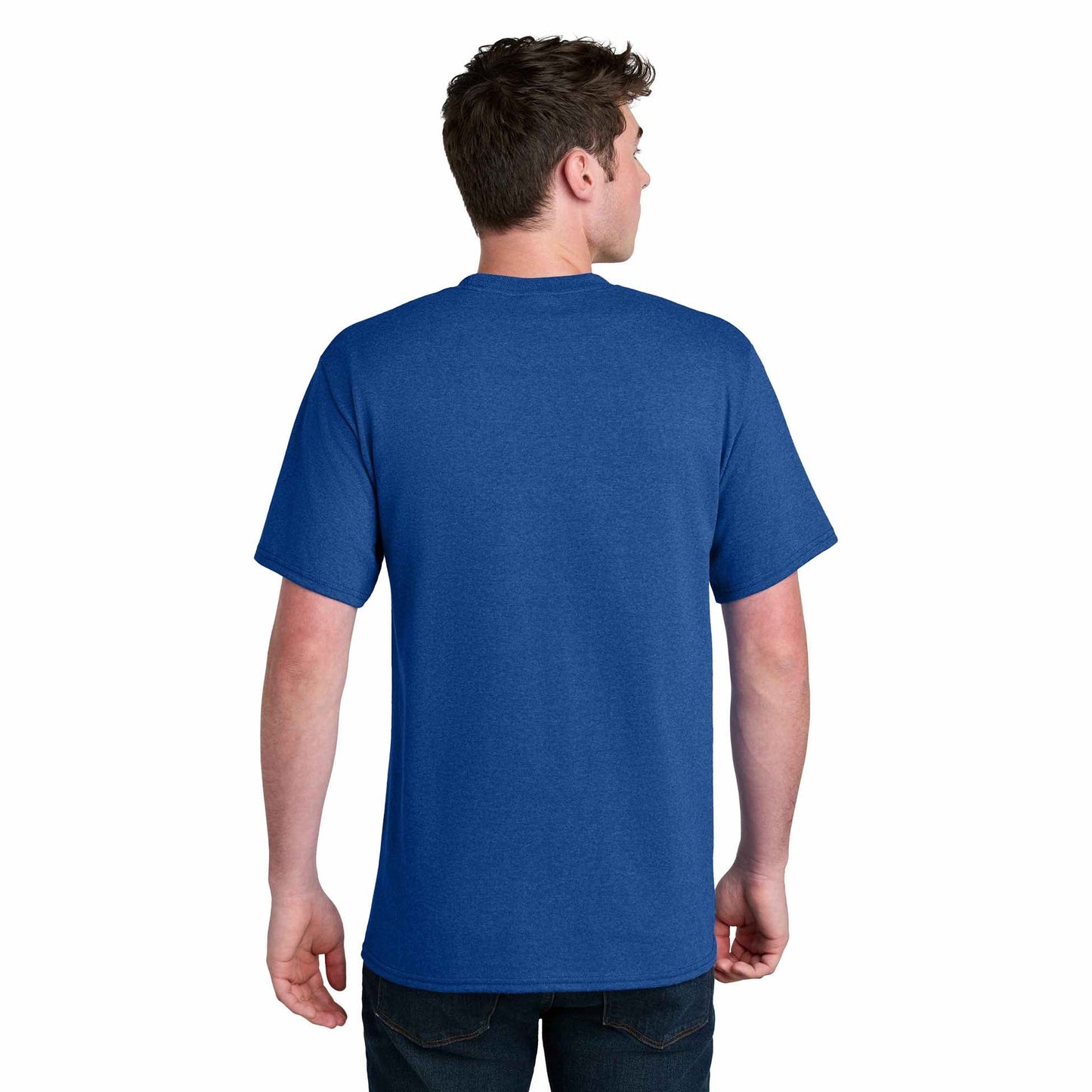 Aquatic Blue T-Shirts - Port & Company - Eco Friendly Cotton