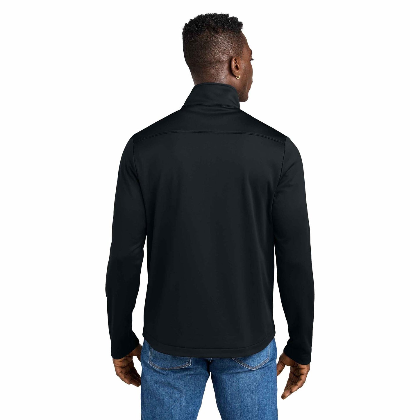 Black Sweatshirts - Eddie Bauer - Smooth Fleece Mid Layer