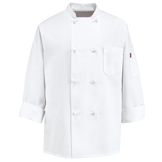 White Chef Coats - Chef Designs - Comfortable Twill