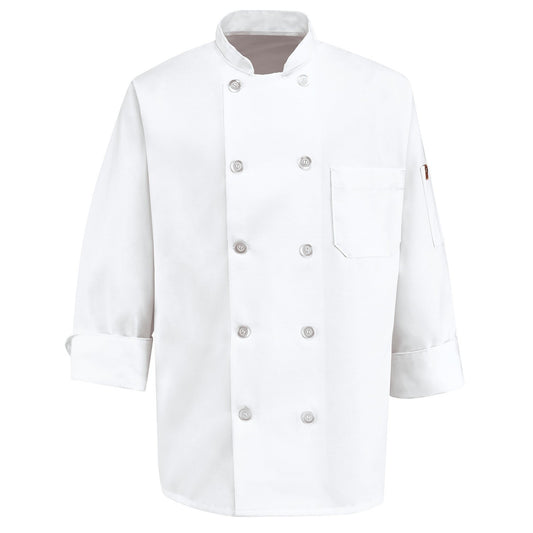 White Chef Coats - Chef Designs - Classic Twill Fabric