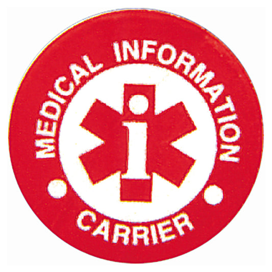 Labels | MSA | Medical Carrier System - MSA - Emergency Info