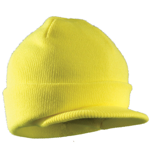 High-Vis Yellow Beanie - OccuNomix - Warm Acrylic