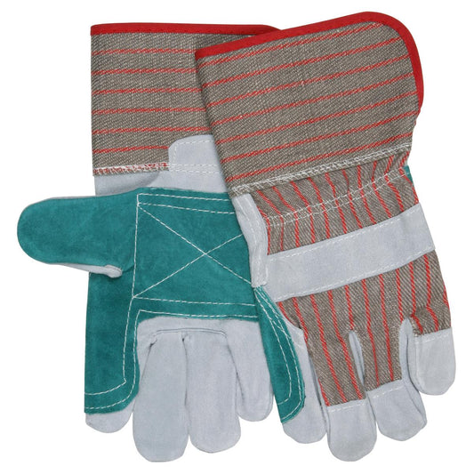 3.5" Rubberized Safety Cuffs Gloves - MCR Safety - Durable Leather