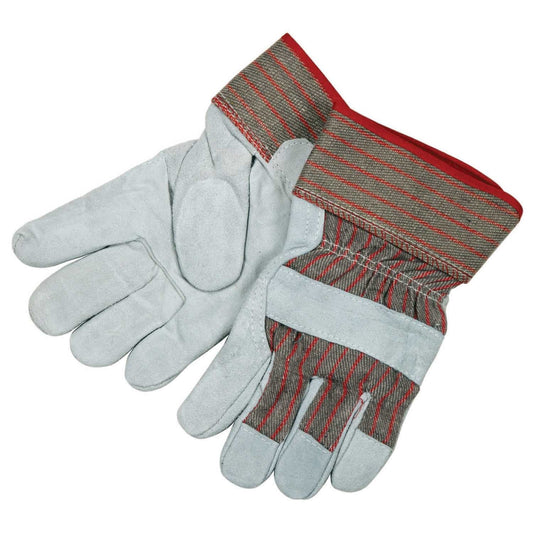 2.5" Rubberized Safety Cuffs Gloves - MCR Safety - Durable Leather