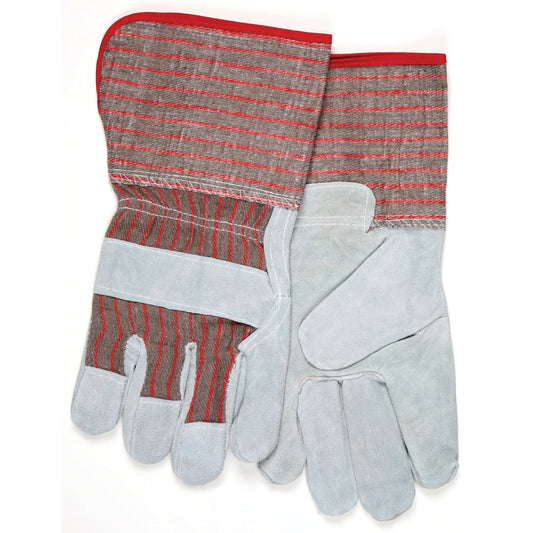 4.5" Starched Gauntlet Cuffs Gloves - MCR Safety - Durable Leather