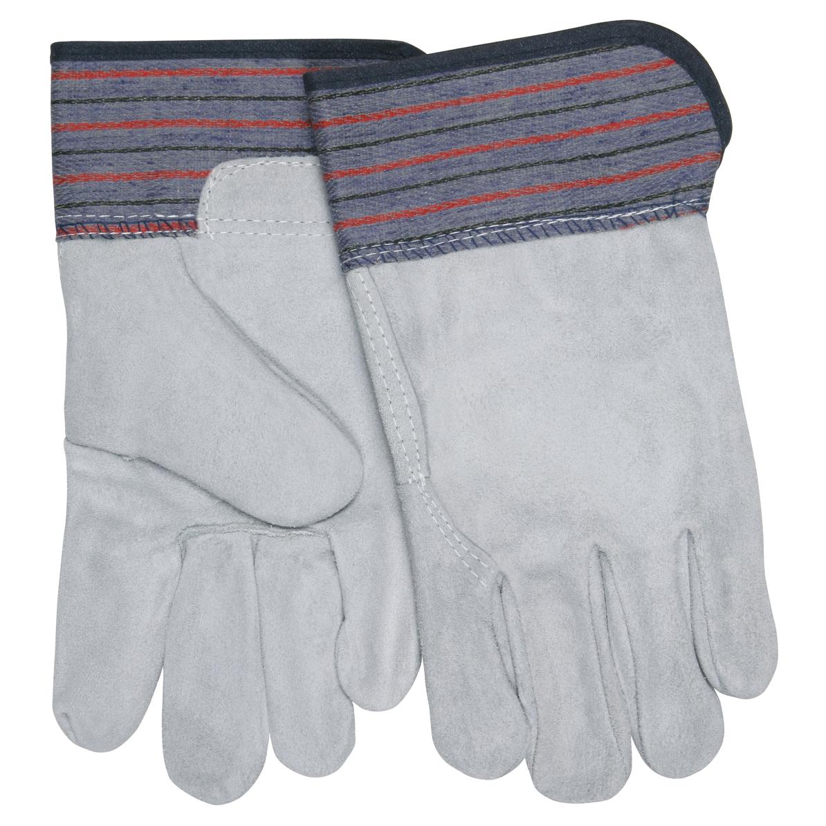 2.5" Safety Cuffs Leather Gloves - MCR Safety - Durable Design