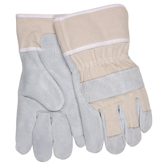 2.5" Duck Safety Cuffs Gloves - MCR Safety - Durable Leather