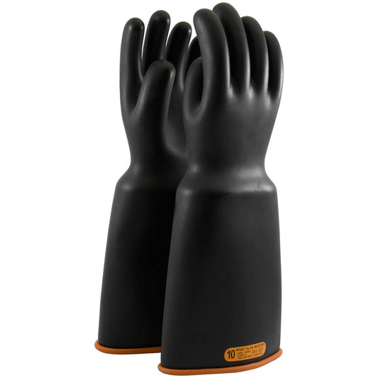 Black Rubber Gloves - PIP - Insulating Safety Gear
