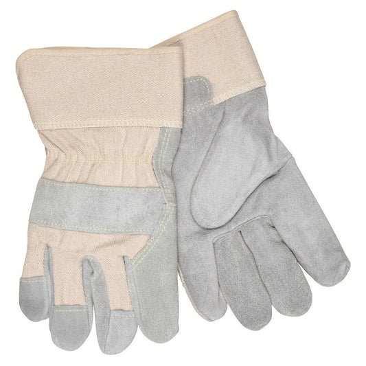 2.5" Safety Cuffs Leather Gloves - MCR Safety - Durable Design
