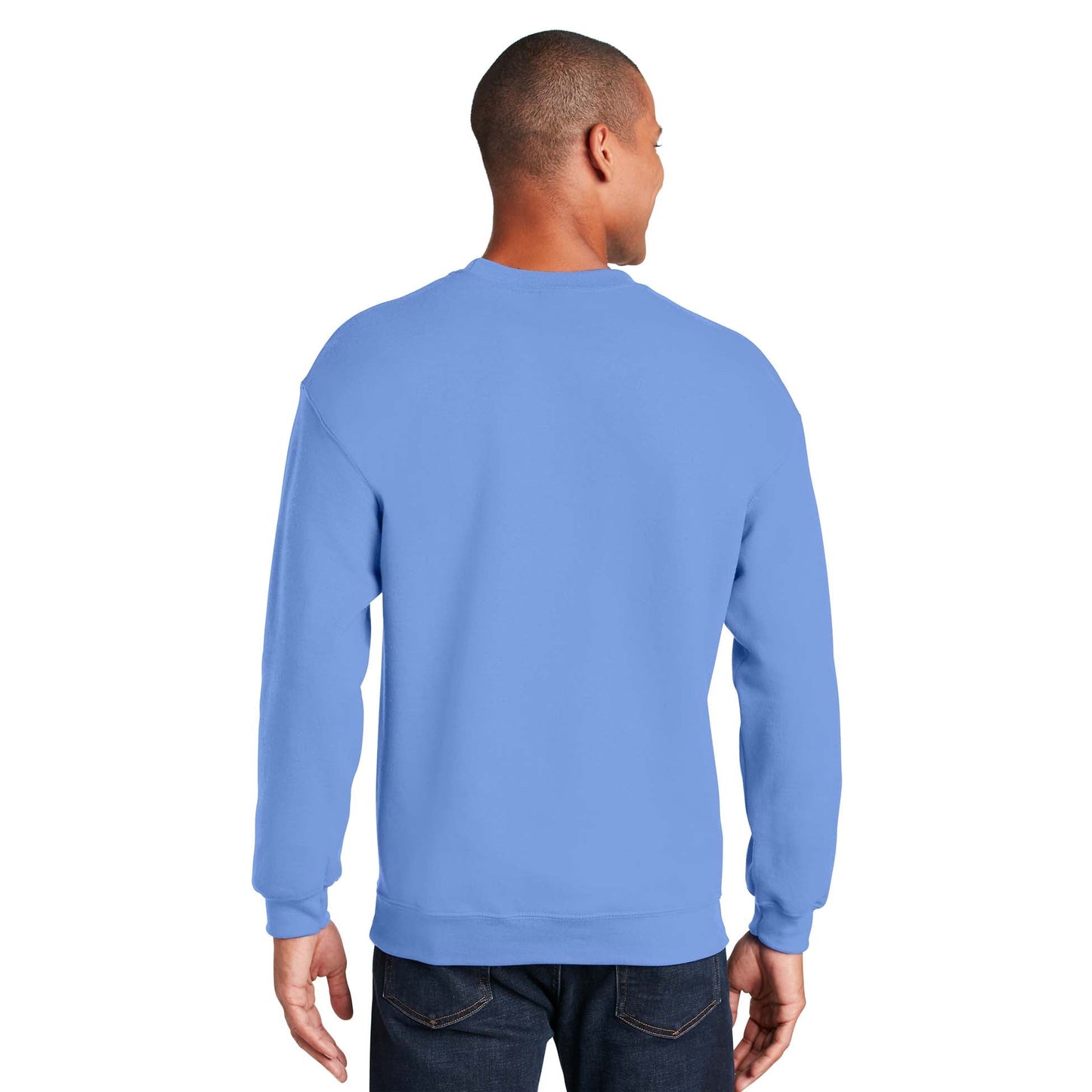 Safety Pink Sweatshirt - Gildan - Cozy Blend