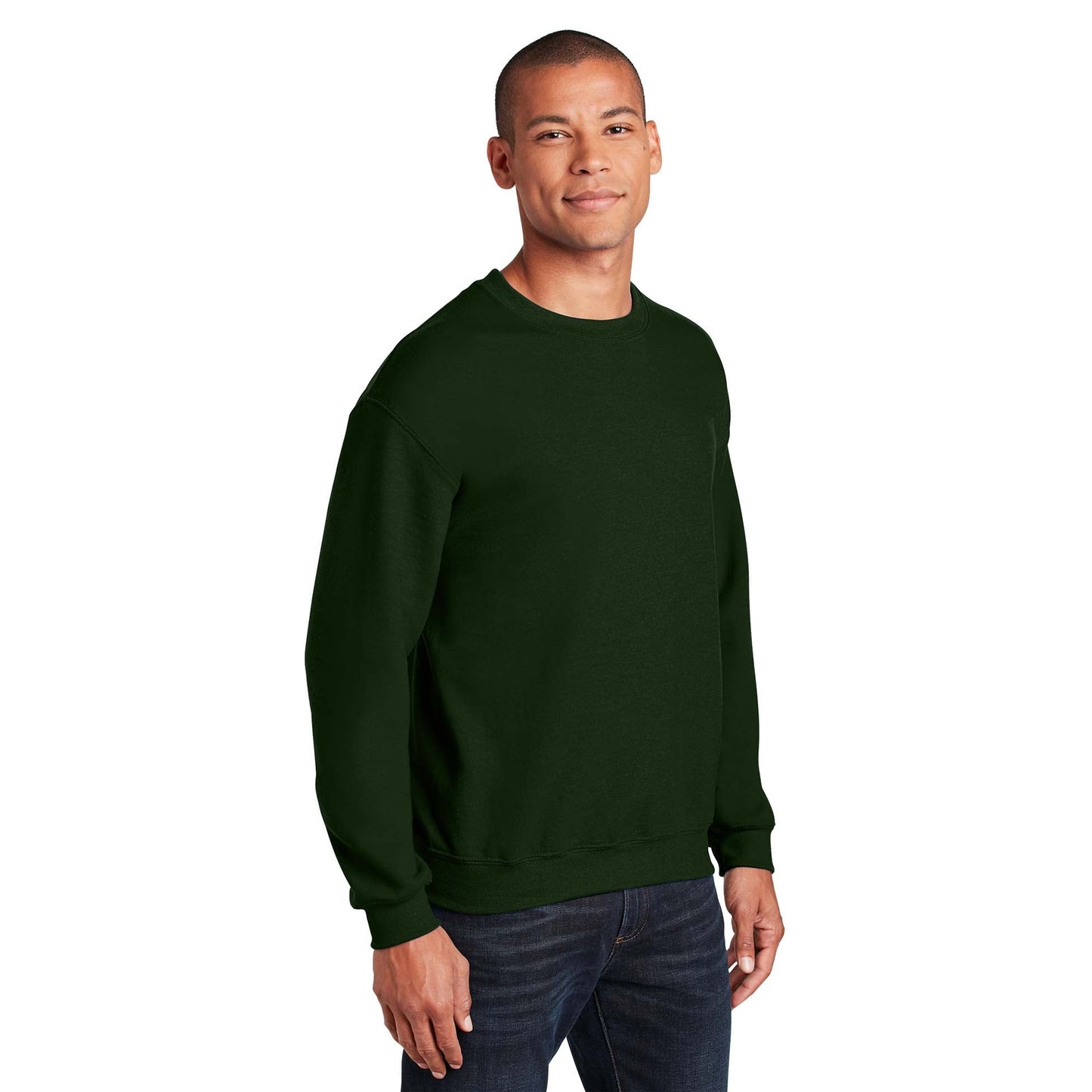 Safety Pink Sweatshirt - Gildan - Cozy Blend