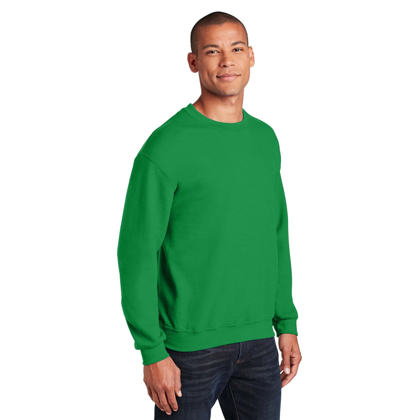 Safety Pink Sweatshirt - Gildan - Cozy Blend
