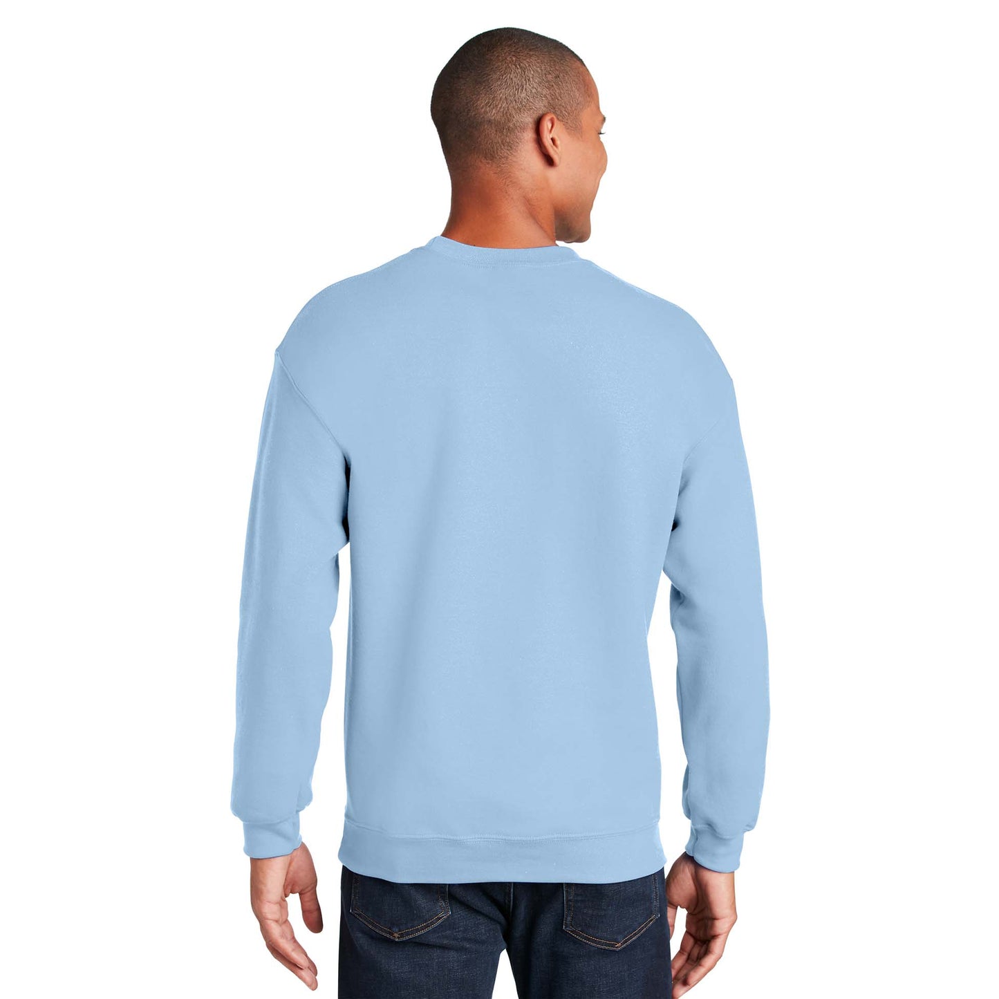 Safety Pink Sweatshirt - Gildan - Cozy Blend