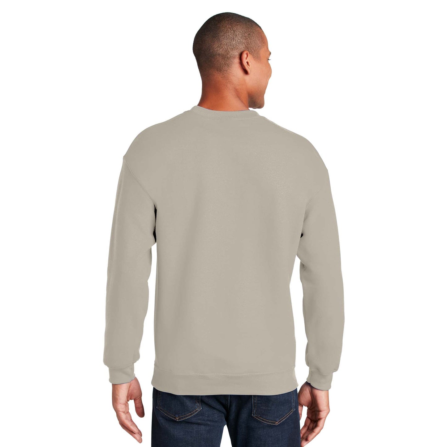 Safety Pink Sweatshirt - Gildan - Cozy Blend