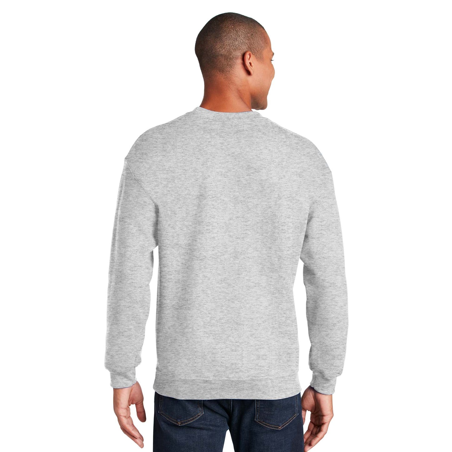 Safety Pink Sweatshirt - Gildan - Cozy Blend