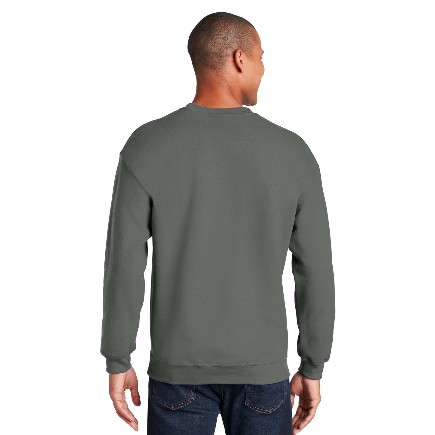 Safety Pink Sweatshirt - Gildan - Cozy Blend