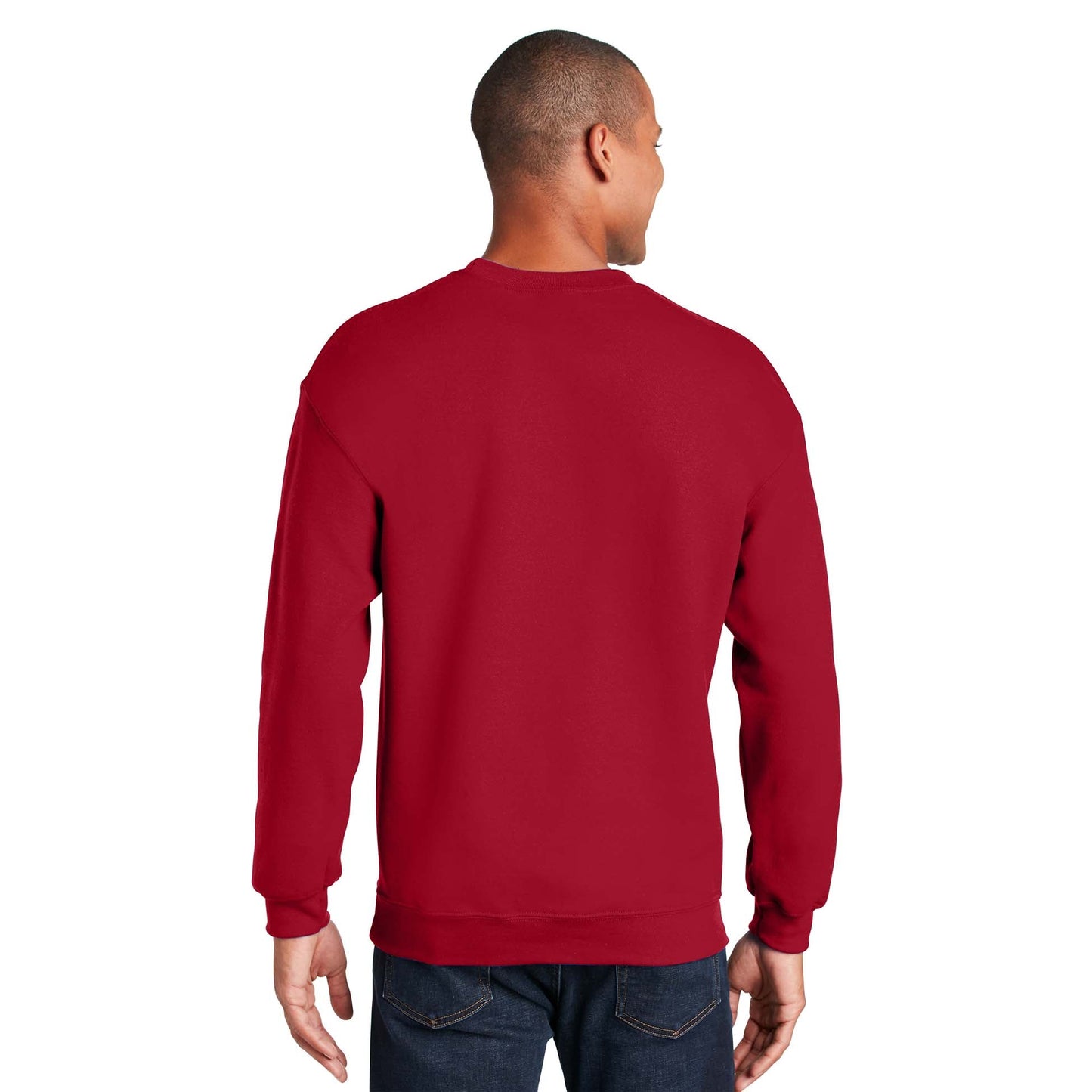 Safety Pink Sweatshirt - Gildan - Cozy Blend