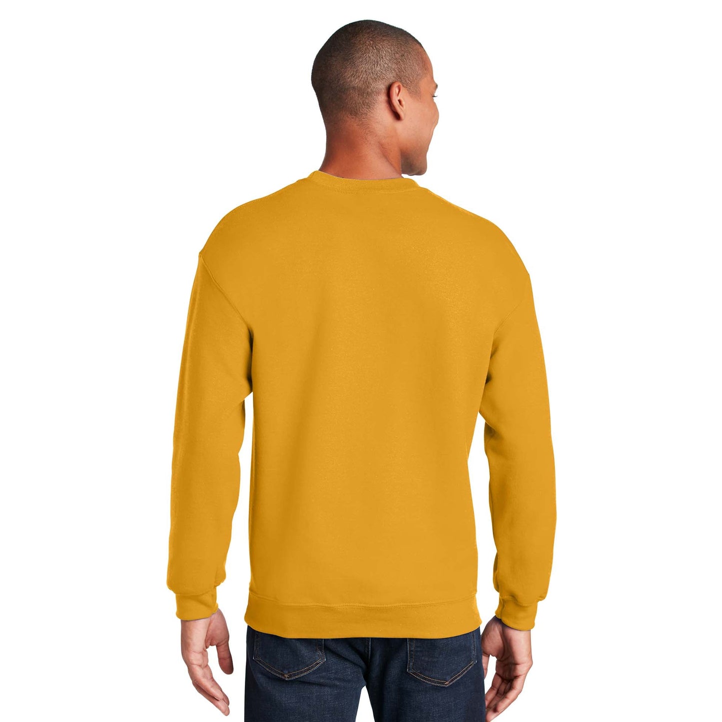 Safety Pink Sweatshirt - Gildan - Cozy Blend