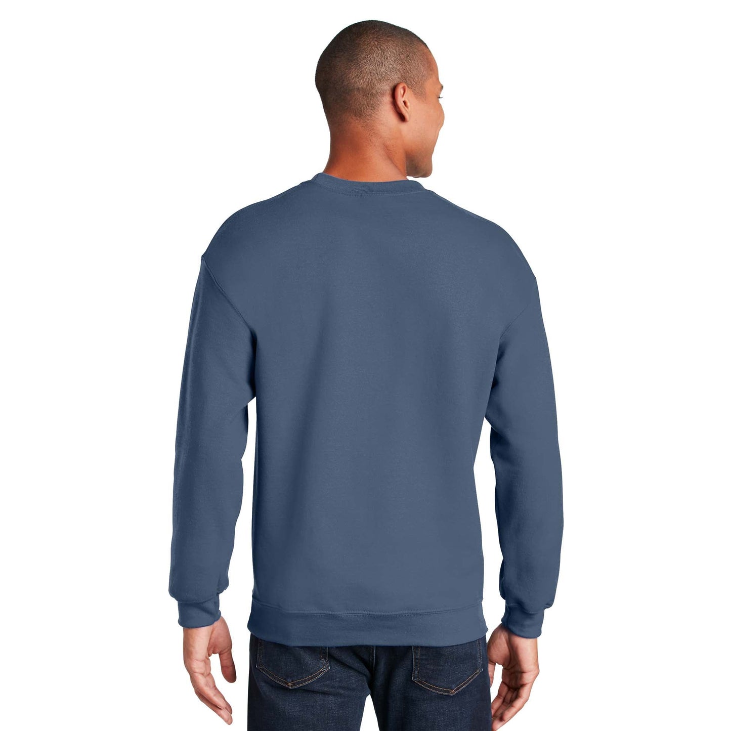 Safety Pink Sweatshirt - Gildan - Cozy Blend