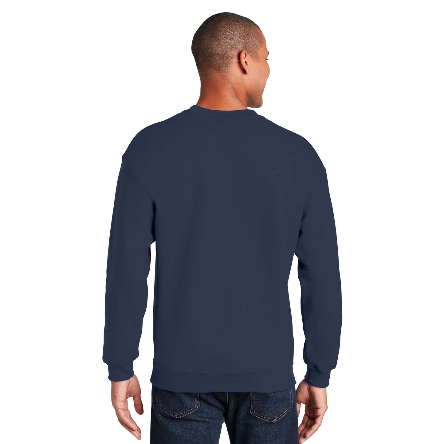 Safety Pink Sweatshirt - Gildan - Cozy Blend
