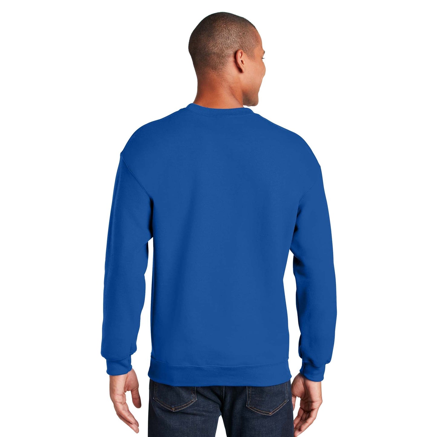 Safety Pink Sweatshirt - Gildan - Cozy Blend