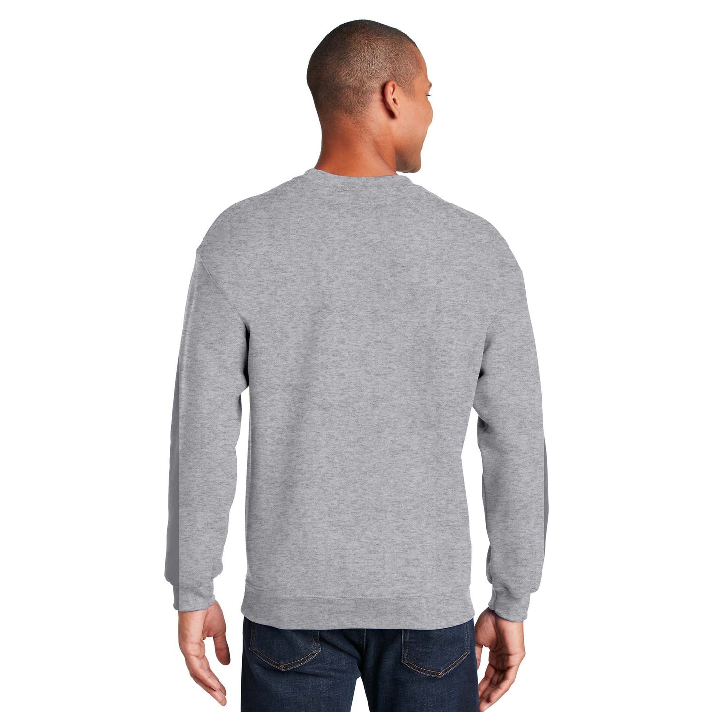 Safety Pink Sweatshirt - Gildan - Cozy Blend