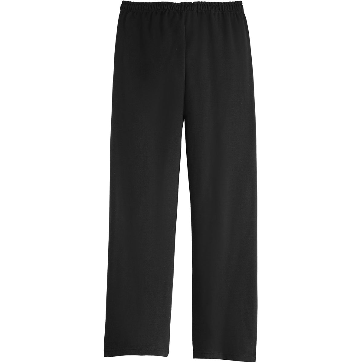 Black Sweatpants - Gildan - Comfortable Open Bottom