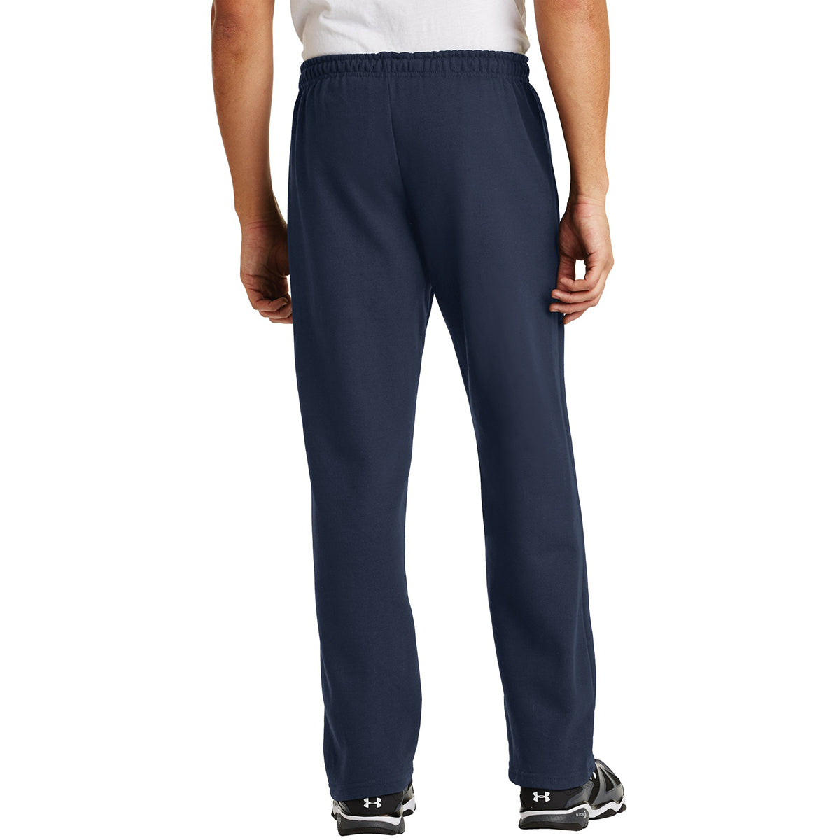Black Sweatpants - Gildan - Comfortable Open Bottom