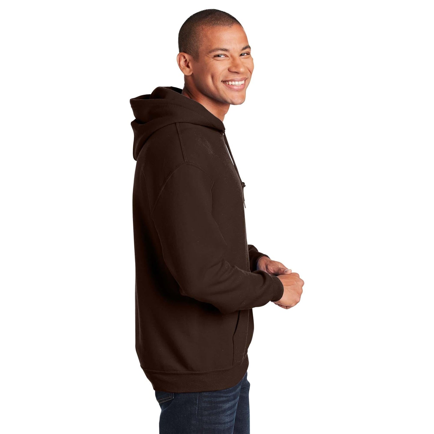 Safety Pink Sweatshirt - Gildan - Cozy Design - Warm Fabric