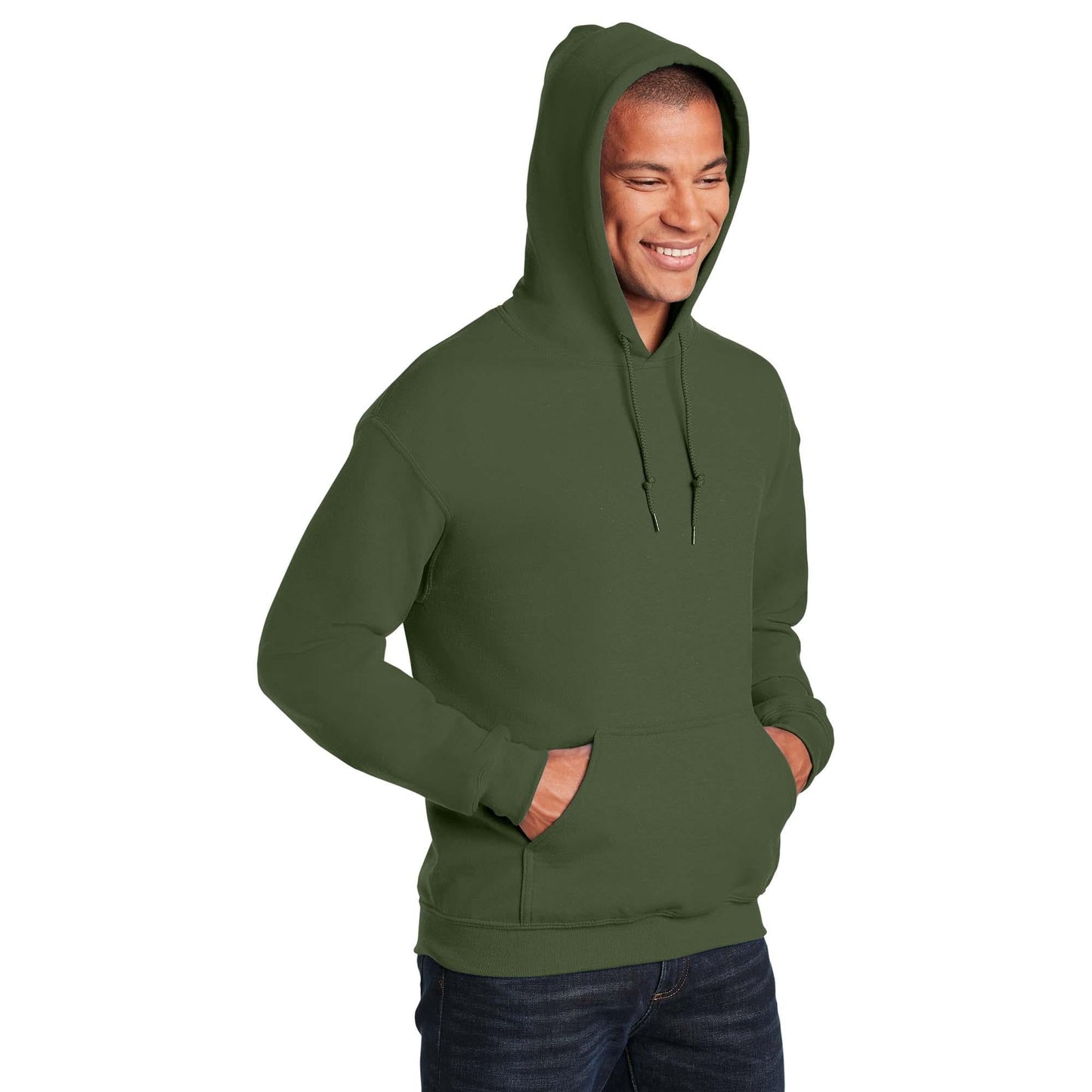 Safety Pink Sweatshirt - Gildan - Cozy Design - Warm Fabric