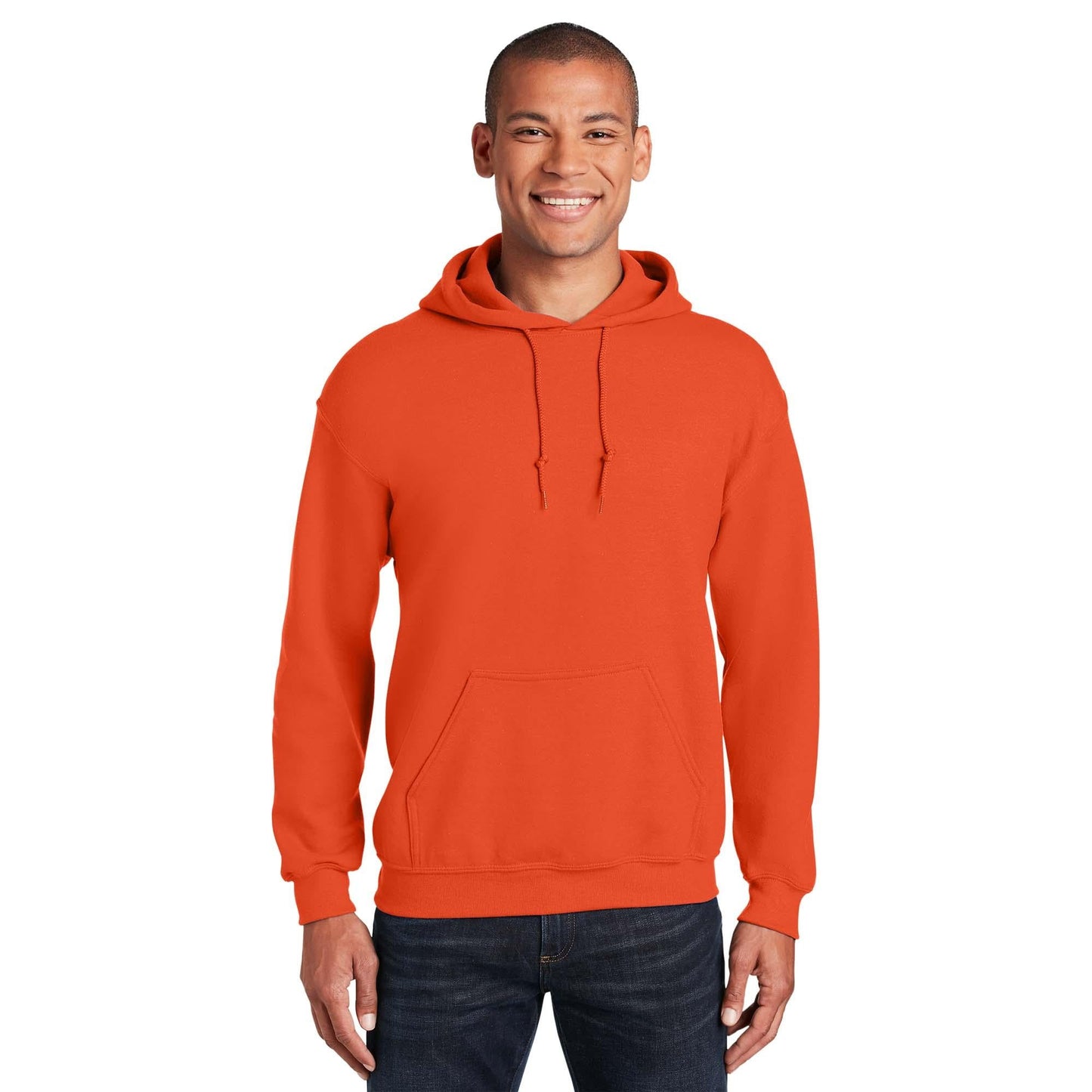 Safety Pink Sweatshirt - Gildan - Cozy Design - Warm Fabric