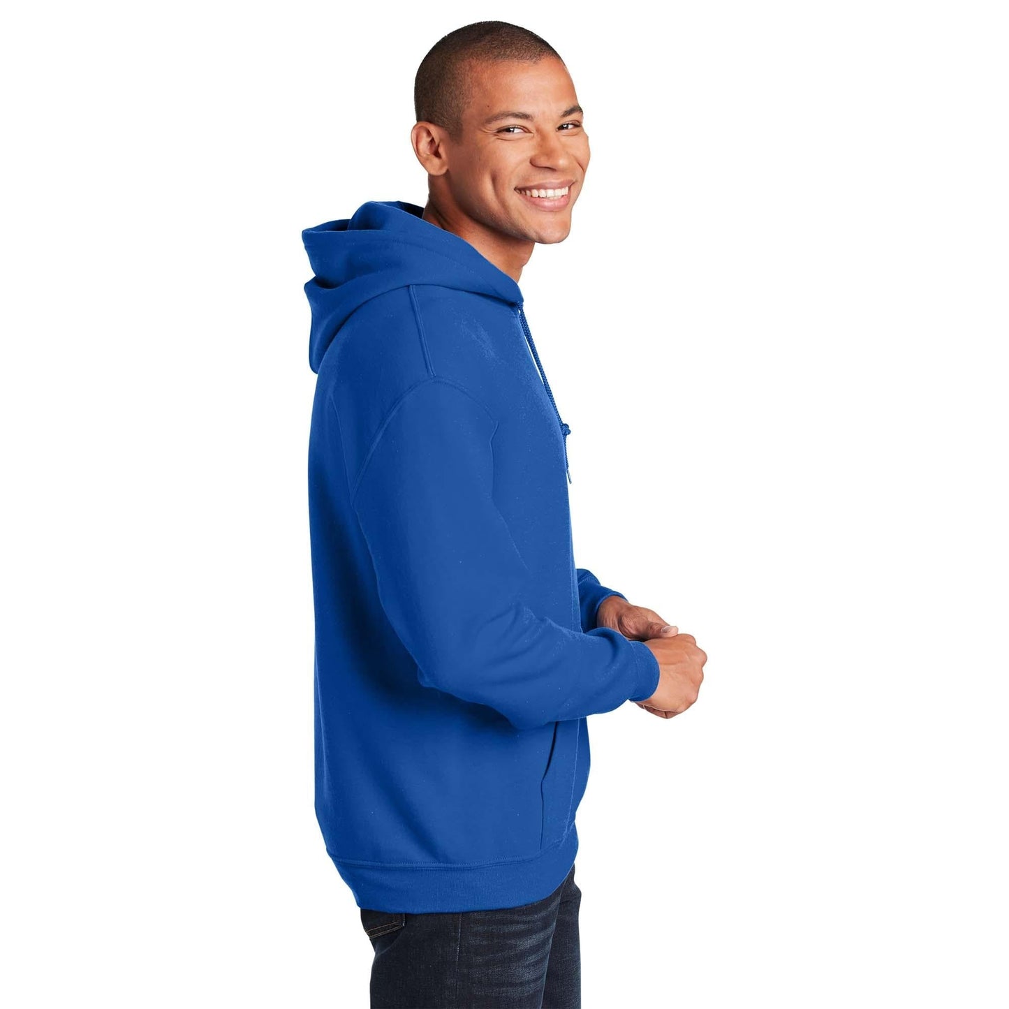 Safety Pink Sweatshirt - Gildan - Cozy Design - Warm Fabric