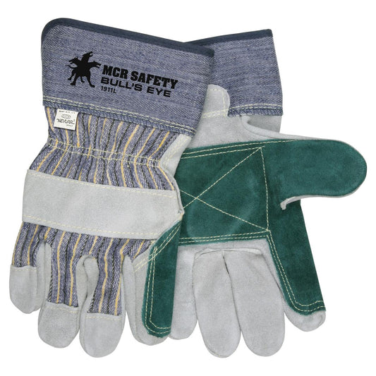 2.75" Safety Cuffs Leather Gloves - MCR Safety - Durable Quality