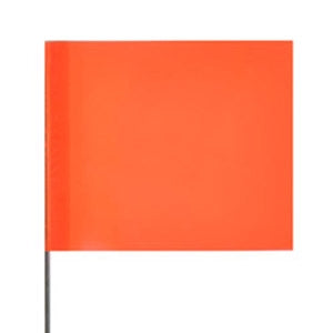 1000 Flags Marking Flags - Presco - Durable Orange