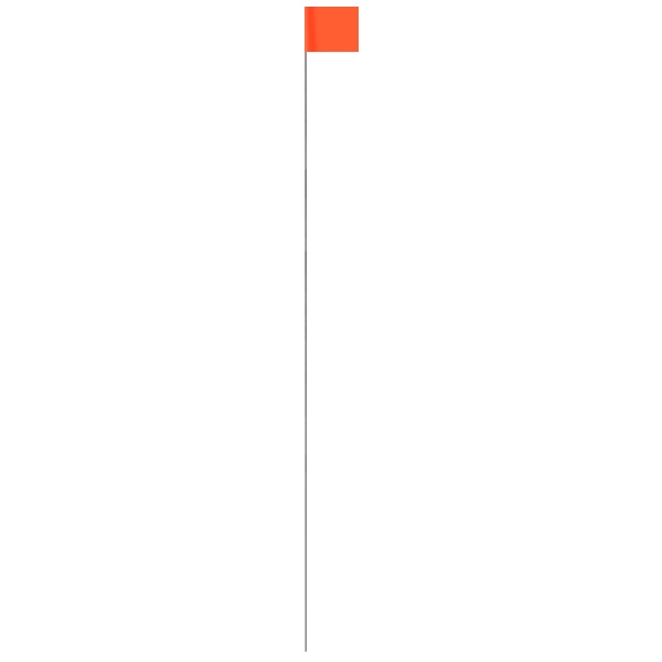 1000 Flags Marking Flags - Presco - Durable Orange