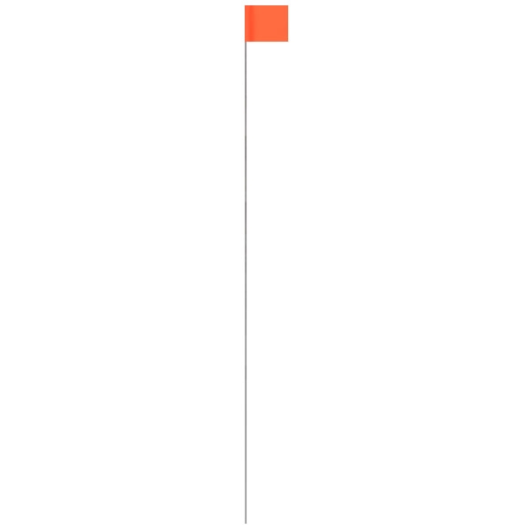 1000 Flags Marking Flags - Presco - Durable Orange