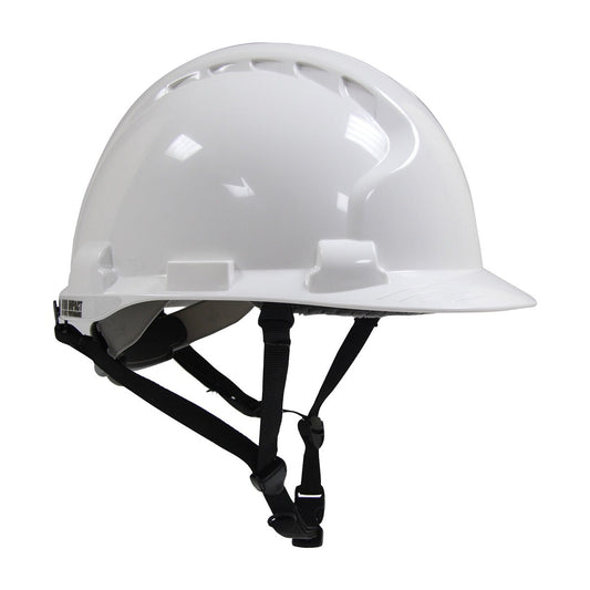 White Hard Hats - JSP - Comfortable Safety Helmet