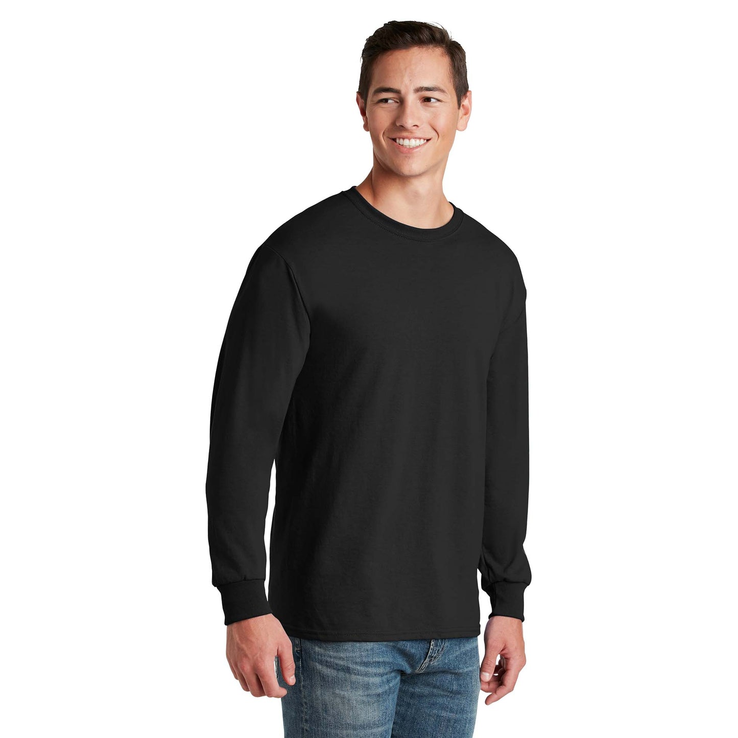 Navy T-Shirts - Jerzees - Soft Blend - Moisture Control