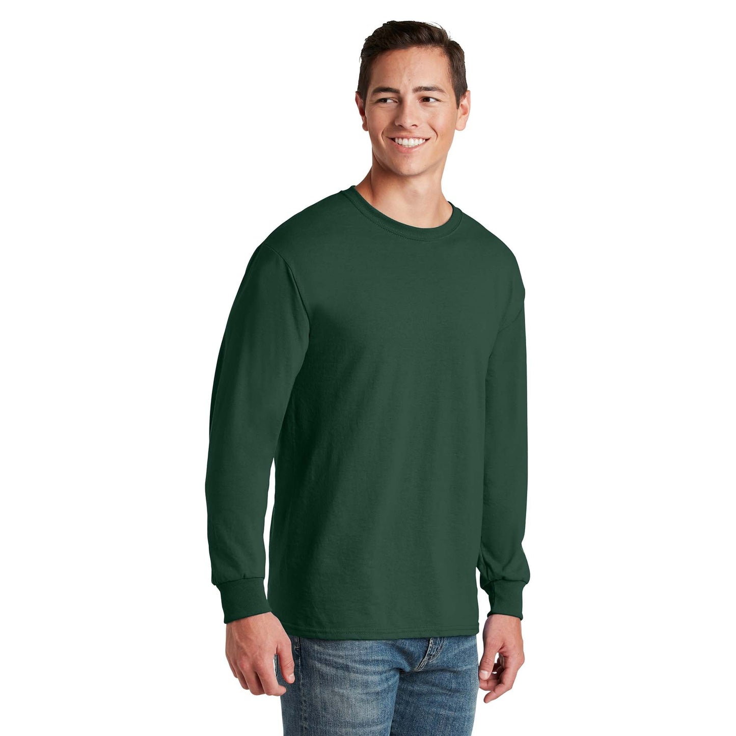 Navy T-Shirts - Jerzees - Soft Blend - Moisture Control
