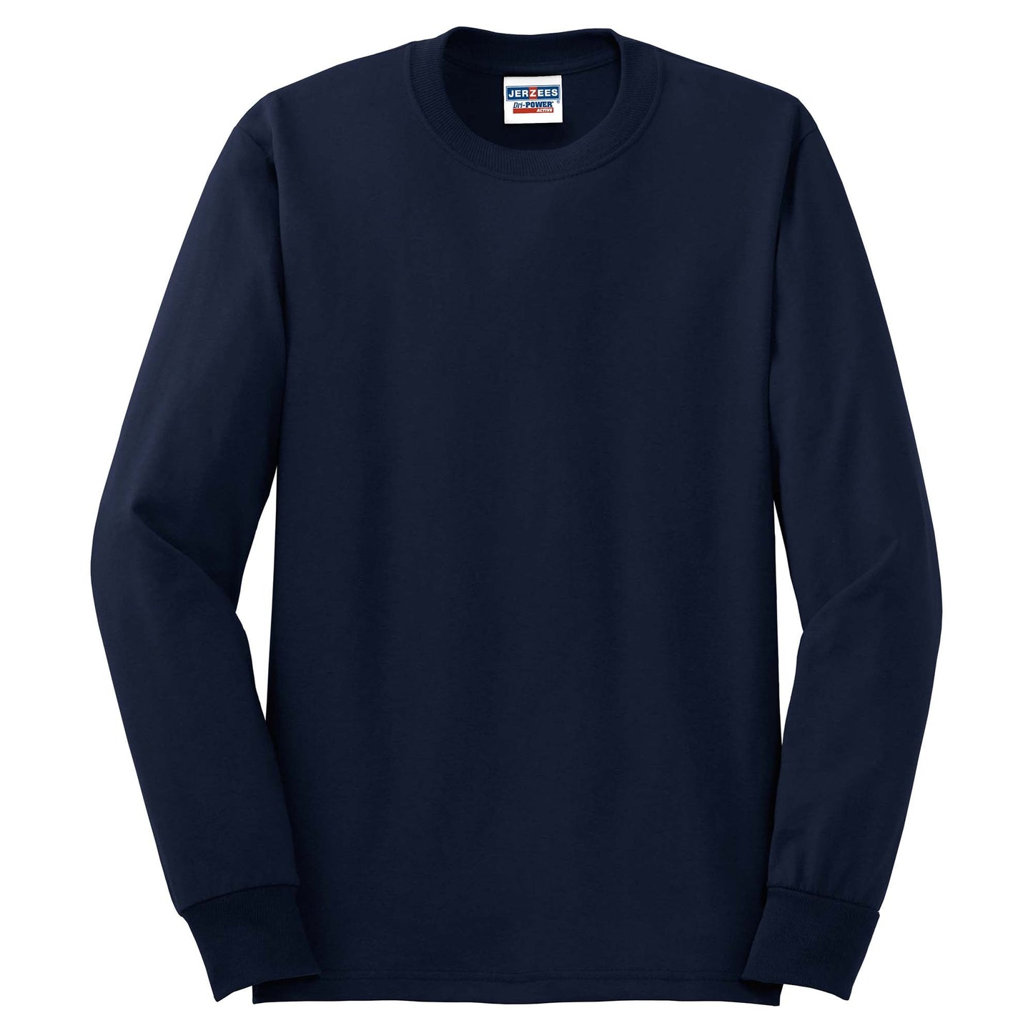 Navy T-Shirts - Jerzees - Soft Blend - Moisture Control